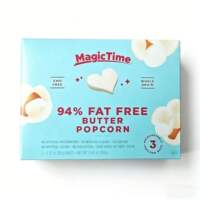 Magic Time Microwave Popcorn: American imported cheese Salty Butter Microwave popcorn thumbnail 2