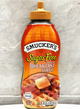 Smuckers Sugar Free Breakfast Syrup美国无蔗糖添加煎饼糖浆