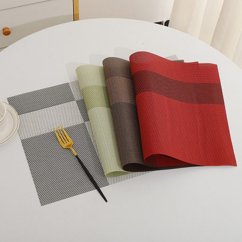 现货Z026十字国旗系列特斯林免洗防烫隔热餐垫防水防油桌垫家居用