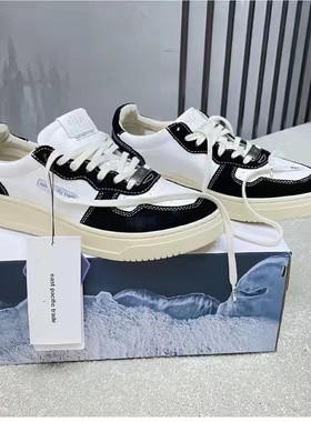 官方授权EPT鞋小白鞋女2025新款韩版运动休闲鞋厚底增高复古板鞋