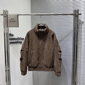 正品座山雕男士2025冬季新款立领pu皮宽松休闲保暖痞帅飞行外套男