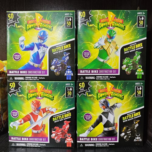 孩之宝积木超级恐龙战队绿战士玩偶大龙神大兽神男孩子玩具