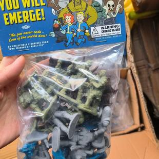 Fallout76手办 辐射76 动力装甲版 24个收藏家雕像战棋手办小摆件