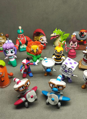 funko正版盲盒 茶杯头盲盒 茶杯头大冒险盲盒 mystery mini盲盒