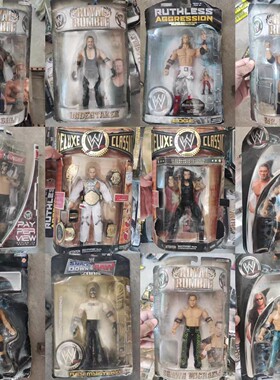 绝版WWE67寸JAKKS摔跤手人偶手办