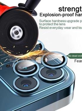 适用于Camera Protector IPhone 12 13 14 Plus 14 Pro Max Lens Glass