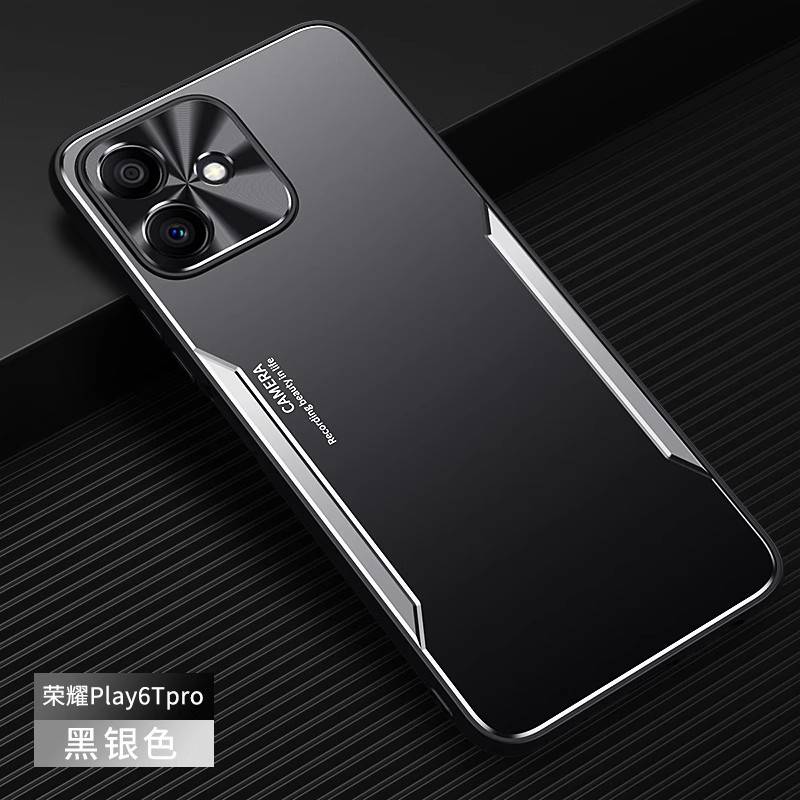 金属套】TFY-AN40华为荣耀Play6TPro手机壳新款Honor TFYAN40磨砂pay6tpor p1ay6tpr0硬piay6tp保护适用老人