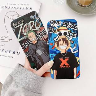 One Piece cover iPhone13promax case anime 12 boy适用苹果11 14promax 14plus卡通动漫手机壳软壳12promax