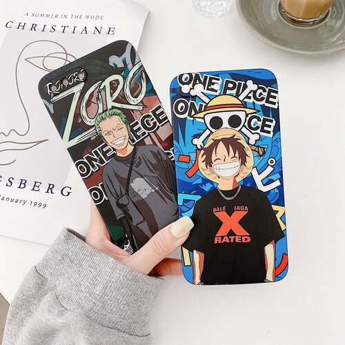 One Piece cover iPhone13promax case anime 12 boy适用苹果11 14promax 14plus卡通动漫手机壳软壳12promax