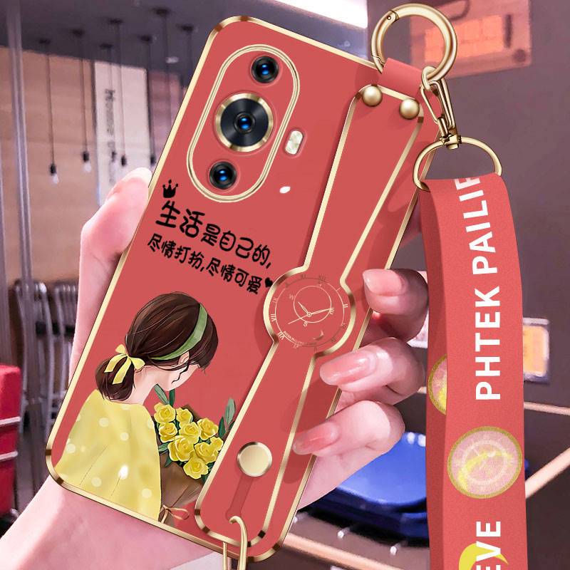 imobile适用于华为nova11pro手机壳带挂绳novapro11pro可斜挎GOA-AL80挂带GOA一AL8O保护套nove11pr0软壳nowa