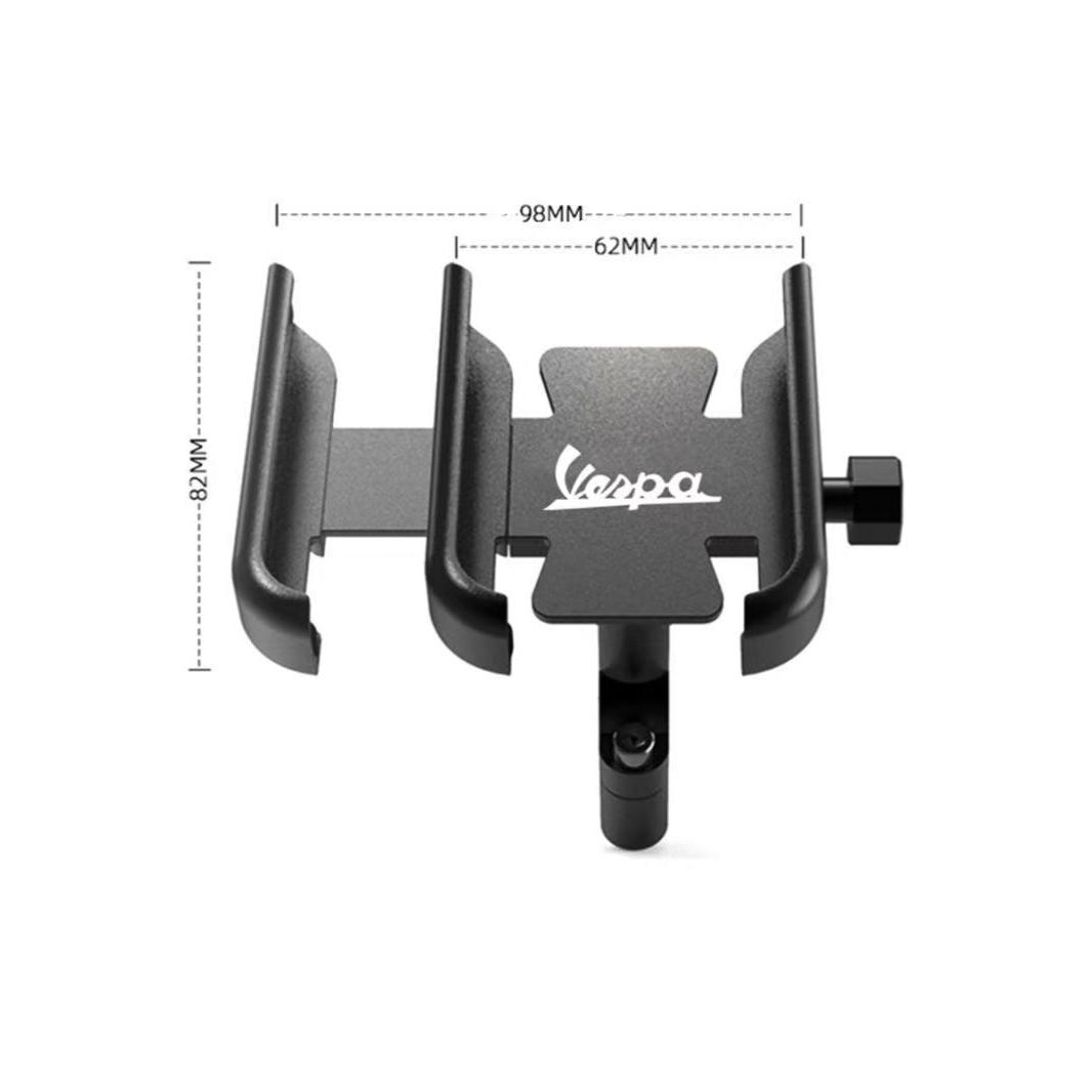 适用于VESPA GTS LX 125/250/300摩托车后视镜安装式导航手机支架