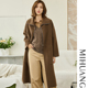 纯色羊绒女大衣MSC235105 时尚 一口价 米皇秋冬新款