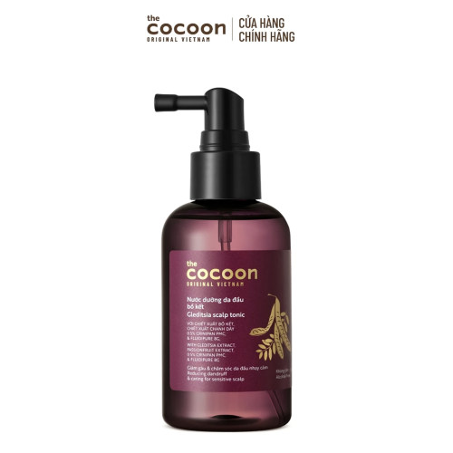 越南代购COCOON天然皂角头皮养护喷雾精华液140ML