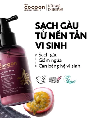 越南代购COCOON皂荚头皮爽肤水呵护敏感头皮140ml