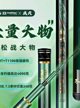 黑坑轻量大物竿青鱼草鱼鲤鱼抢鱼