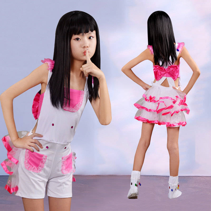 儿童舞蹈服不听话的家伙小可爱表演服装小荷风采幼儿园女童演出服