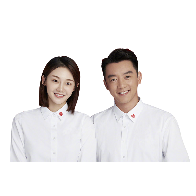 结婚登记照情侣装白衬衫领证衬衣秋冬定制LOGO证件拍照创意衣服装