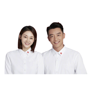 结婚登记照情侣装白衬衫领证衬衣秋冬定制LOGO证件拍照创意衣服装