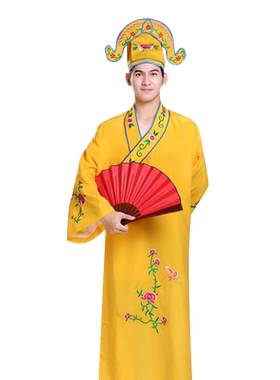江南四大才子古装年会小品演出服