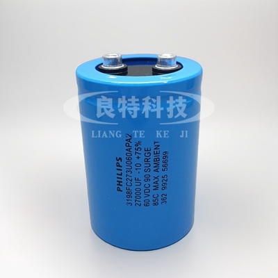 60v27000UF   进口全新低压大容量大水塘发烧滤波电解电容