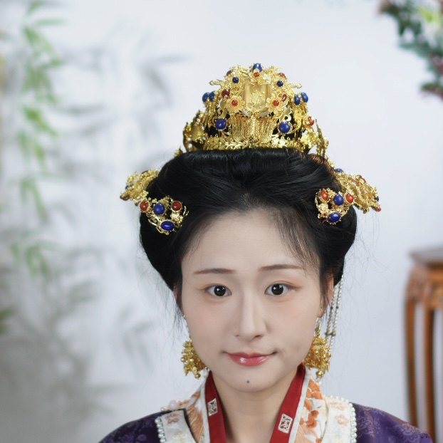 稷氏小筑 明华 汉服发冠古风婚嫁发钗簪子头饰套装明制狄鬓发饰,模玩/动漫/周边/娃圈三坑/桌游,古风/国风配饰,淘宝优惠券,粉丝福利购,淘宝优惠卷