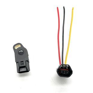 适配铃木瑞梦摩托车节气门传感器接头线束插头节气门插头