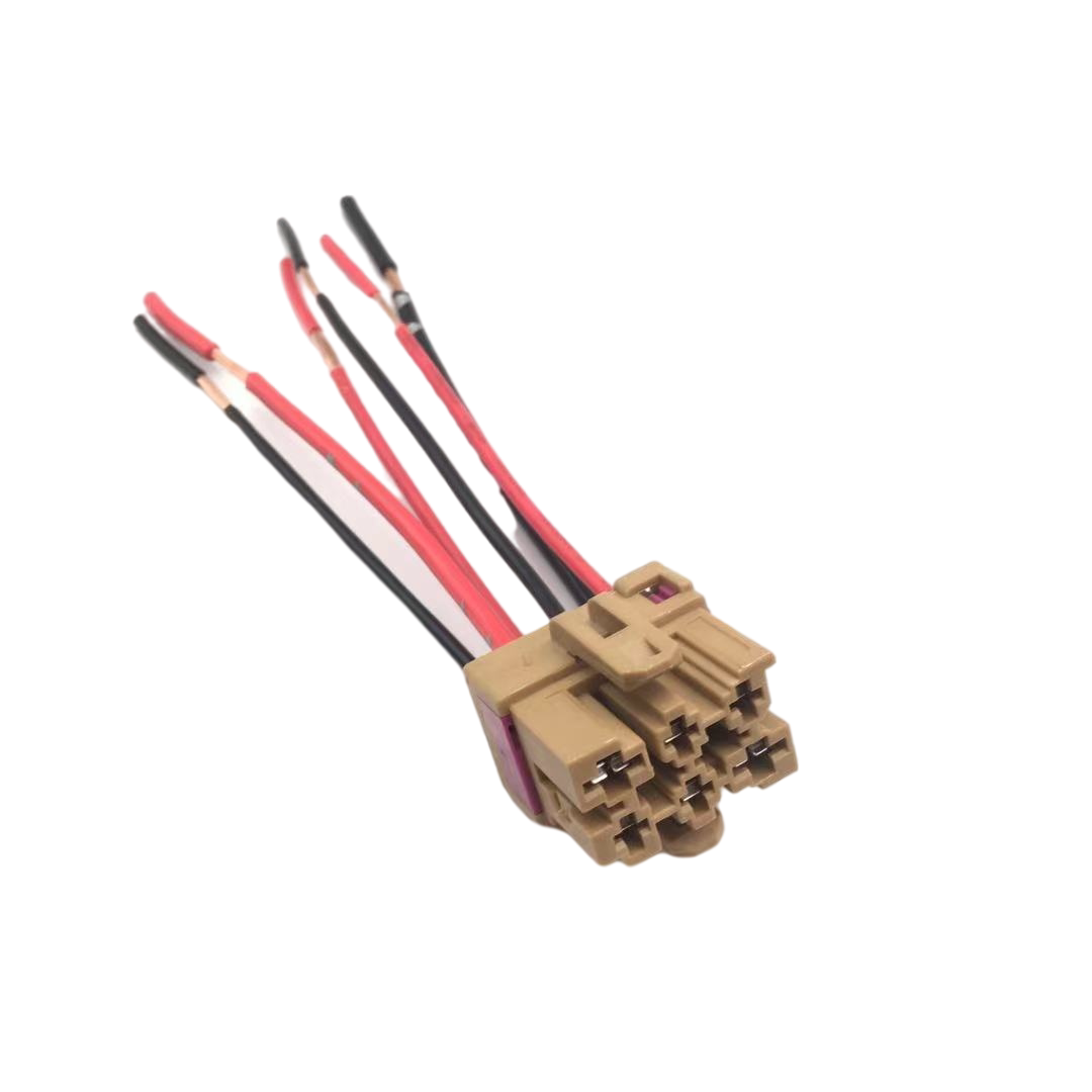适用大众领驭帕萨特B5领驭空调鼓风机电阻调速模块控制器线束插头