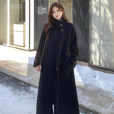 【送运费险】羊绒质感立领外套