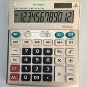 包邮 伊若特7620I计算器12位电池 太阳能办公商务电脑键多功能型