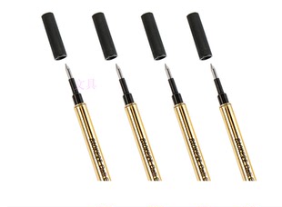 宝克BK-500 金属中性笔芯台笔替换芯通用型 0.5宝珠替芯店长推荐