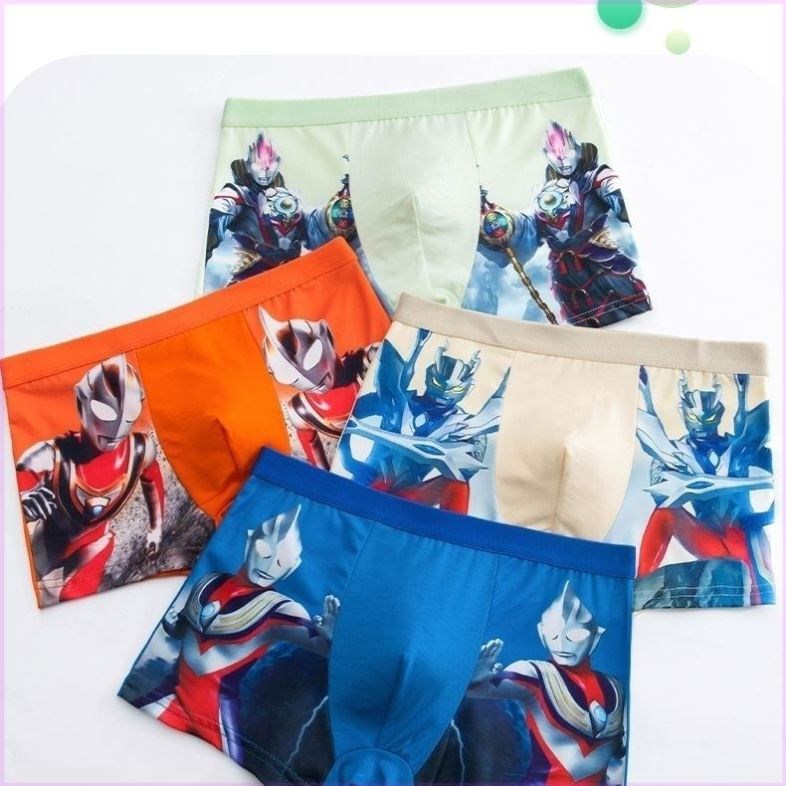 女童内裤纯棉四角平角薄款短裤