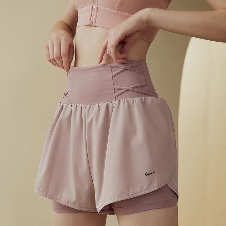 运动夏季速干瑜伽短裤女