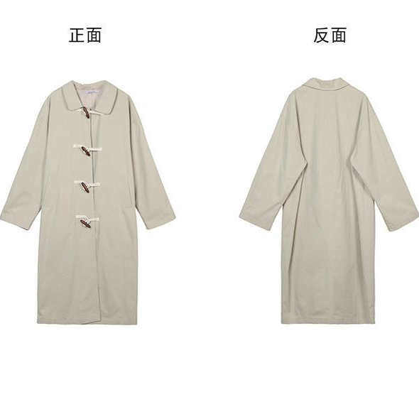 日系工装风休闲百搭风衣外套女