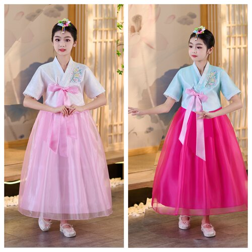 民族服女孩朝鲜服韩服