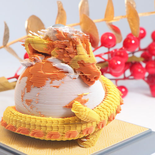 2025年手撕日历台历有龙则灵