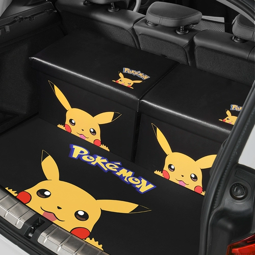 Мультяшный ящик для хранения, коробочка для хранения для авто, коробка для хранения, система хранения