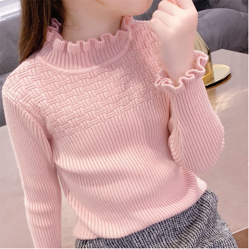 女童毛衣秋冬女宝宝打底衫童装