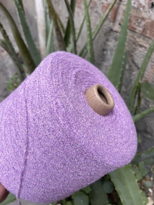 康宝莱特色棉圈圈纱 85%棉彩色棉线 柔软舒适 手编毛衣线 配线