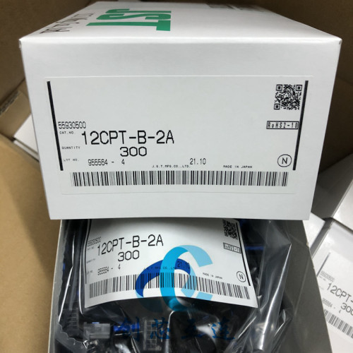 JST连接器 12CPT-B-2A 2.0mm间距 12PIN CPT系列 胶壳 连接器外壳