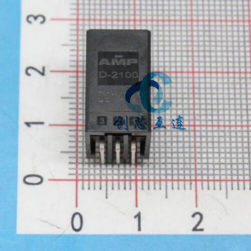 TE泰科连接器 1376135-1 3PIN 2.5mm间距 AMP D-2100系列 针座