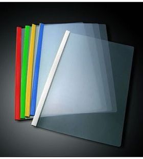 Q310 14C A4抽杆夹 加厚文件夹袋 档案袋(实色杆1.0CM)夹文具批发