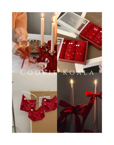 Cookie Koala软糯亲肤吸汗透红發發羊绒蛋白10A抑菌女内裤570