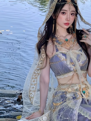 异域风情敦煌飞天汉服西双版纳