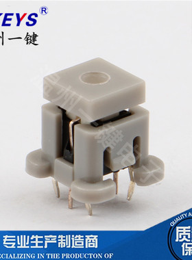 TS-H009轻触开关带灯按钮6脚直插五色带护套8.5*8.5*11 TS-LS-003