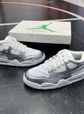 Nike耐克Jordan 4 RM防滑耐磨低帮百搭篮球鞋秋冬上新HV5972-101