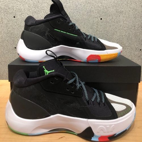 Jordan Zoom Separate PF 东契奇 圆头系带 织物合成革TPU 减震