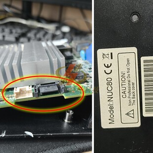 nuc迷你电脑sata硬盘电源线 工控机 nas硬盘供电线 小4pin转固态