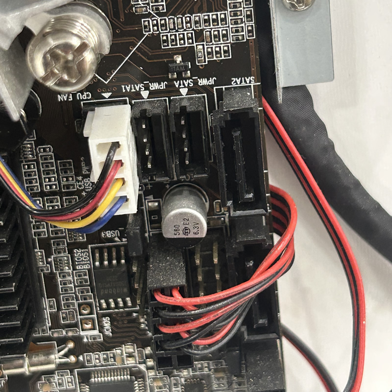 h81一体机硬盘线 JPWR SATA 2.5寸机械硬盘线 小4针接hdd连接线4P