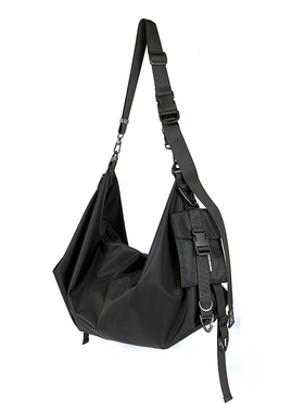 MEDKAI暗黑山本风潮酷机能尼龙布背包男大容量运动健身单肩斜挎包