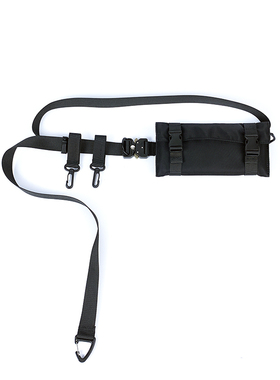 MEDKAI机能眼镜蛇腰带扣小腰包迷你斜挎手机包嘻哈街潮牌男女胸包